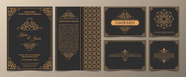 koleksiyon kartı vektör tasarımı vintage biçimi