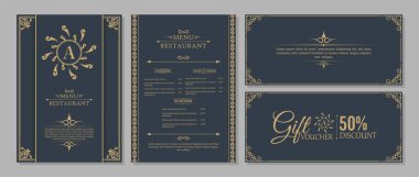 Süslü Ögelerle Menü Düzeni.