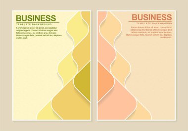 Kitap kapağı şablon vektörü için soyut retro renk deseni