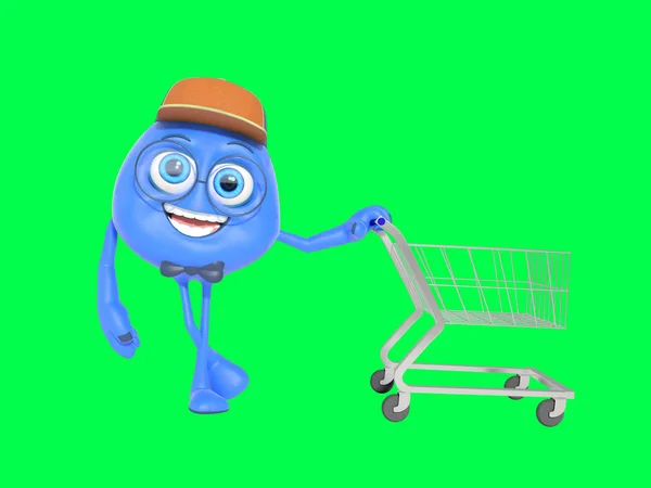 3D Character illustration, Cartoon Character Still for promotions \