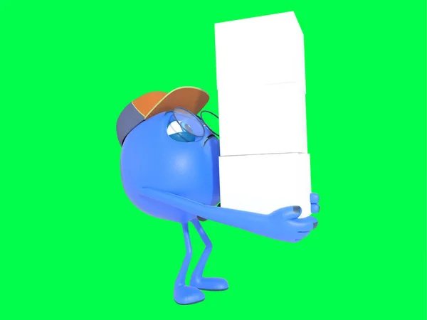 3D Character illustration, Cartoon Character Still for promotions 