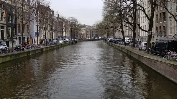 Amsterdam Kanalları — Stok fotoğraf