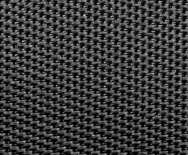 Macro foto de textura de nylon preto para fundo — Fotografia de Stock