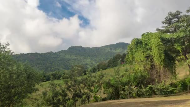 泰国山与山的4K自然时间差 — 图库视频影像