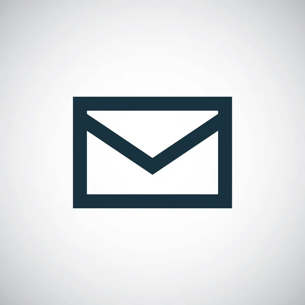 E-mail icon trendy simple concept symbol design — Stock Vector
