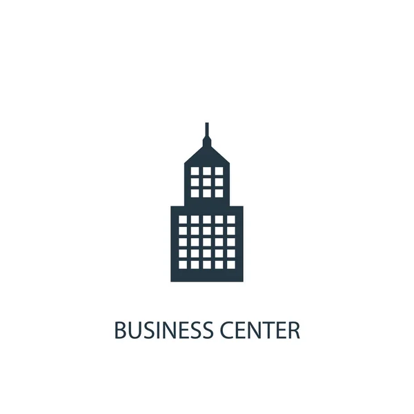 Business Center icon. Simple element illustration. Business Center concept symbol design. Can be used for web — Stockvector