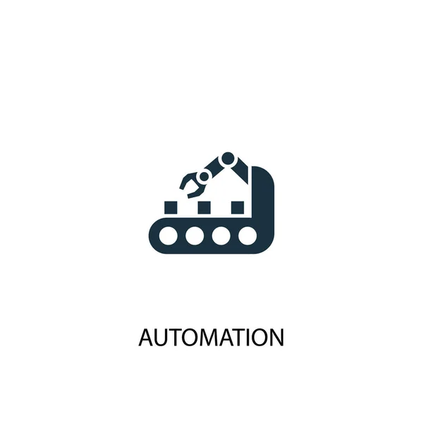 Automation icon. Simple element illustration. automation concept symbol design. Can be used for web — Stock Vector