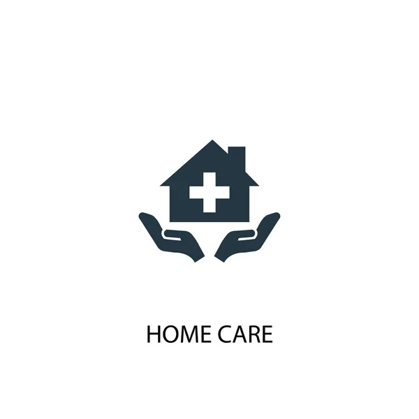 Home care icon. Simple element illustration. home care concept symbol design. Can be used for web — Stock Vector