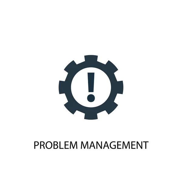 Icono de gestión de problemas. Ilustración de elementos simples. concepto de gestión de problemas diseño de símbolos. Puede ser utilizado para la web — Archivo Imágenes Vectoriales