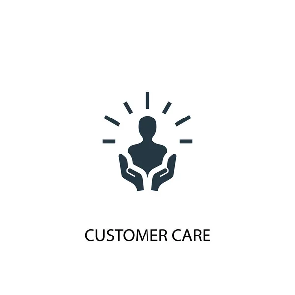 Customer Care icoon. Afbeelding van een eenvoudig element. Customer Care concept symbool ontwerp. Kan worden gebruikt voor web — Stockvector