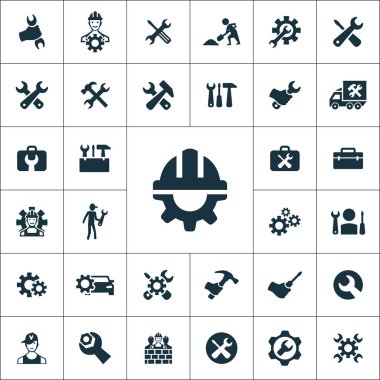 onarım simgeleri web ve Ui için evrensel ayarlayın