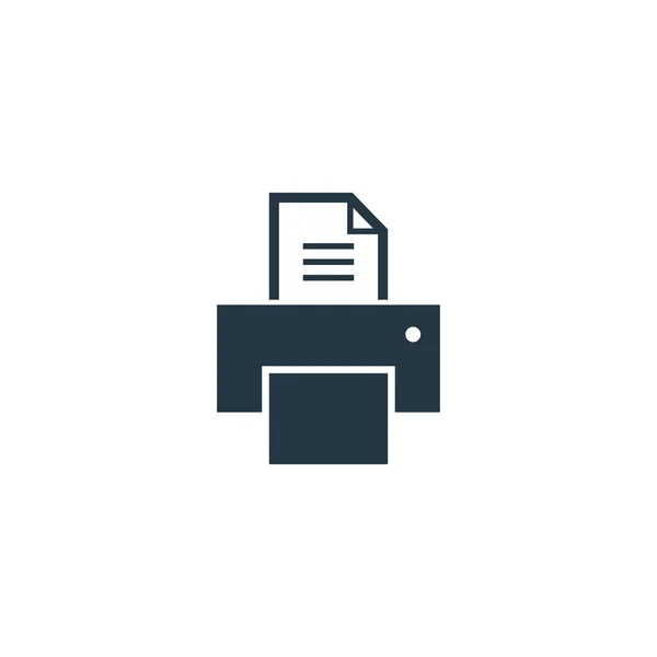 Printer pictogram. Eenvoudige element illustratie voor web en mobiel — Stockvector