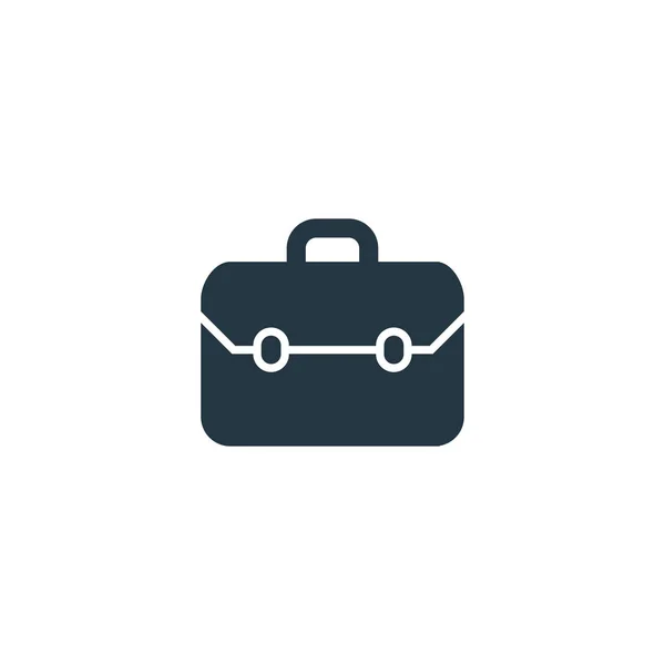 Icono del maletín. Ilustración de elementos simples para web y móvil — Archivo Imágenes Vectoriales