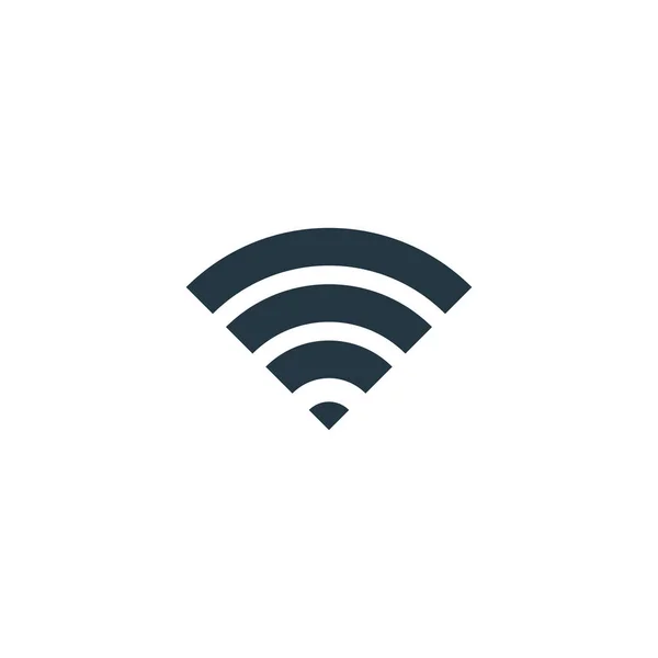 Icono de señal wifi. Ilustración de elementos simples para web y móvil — Vector de stock