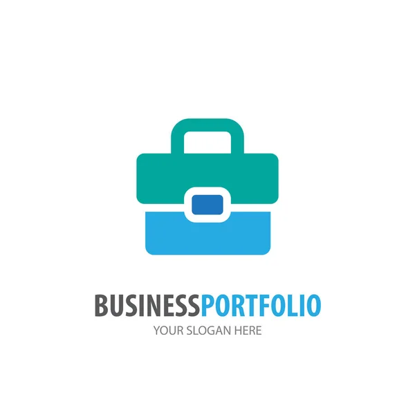 Business portfolio logo for business company. Simple Business portfolio logotype idea design