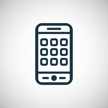 web ve Ui için akıllı telefon uygulamaları simgesi