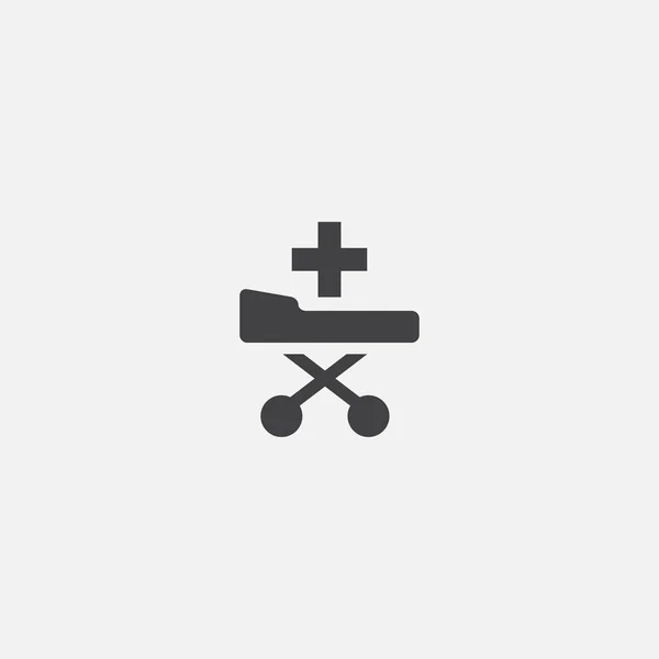 Patient Transportation base icon. Simple sign illustration. patient Transportation symbol design. Can be used for web and mobile — 스톡 벡터