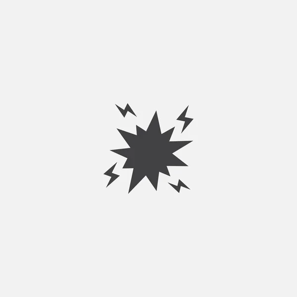 Attack base icon. Simple sign illustration. attack symbol design. Can be used for web and mobile — 스톡 벡터