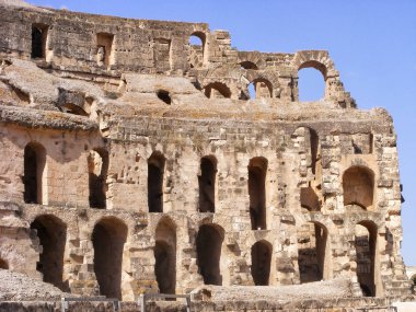 El Jem Antik amfitiyatro, Tunus, Kuzey Afrika