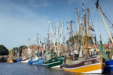 Greetsiel limanında Balıkçılık Trol, Almanya