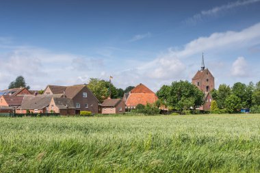 Groothusen'de görünüm, Doğu Frizya'da 