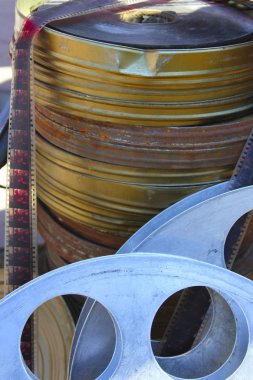 bir makara ile eski film