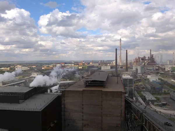 Вид Высоты Металлургического Завода — стоковое фото