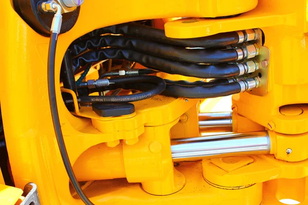 excavator control hydraulic hoses