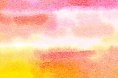 Renkli suluboya el boyaması resim illüstrasyon: soyut sanat arka plan (Yüksek çözünürlüklü 2d Cg illüstrasyon)