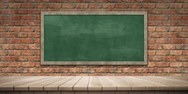 Renkli ahşap platform arka planı: karatahta / karatahta. (3d görüntüleme bilgisayarı dijital olarak oluşturuldu.)