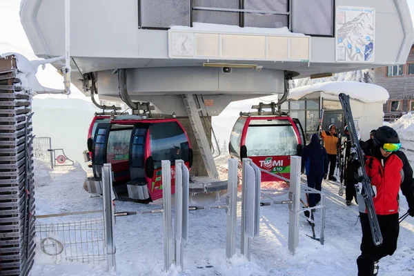 The gondola station — Stock Photo, Image