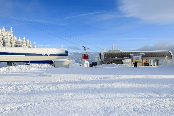 La stazione della gondola — Foto Stock