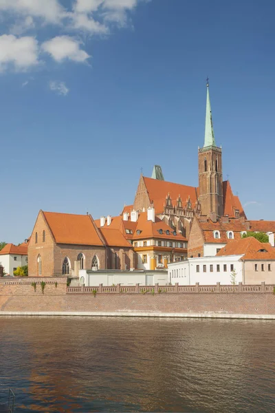 Poland Lower Silesia Wroclaw Collegiate Church Holy Cross Bartholomew Cathedral — Stock Photo, Image