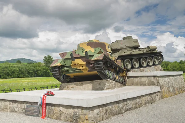 Slovaquie Presovsky Kraj Svidnik Monument Seconde Guerre Mondiale — Photo