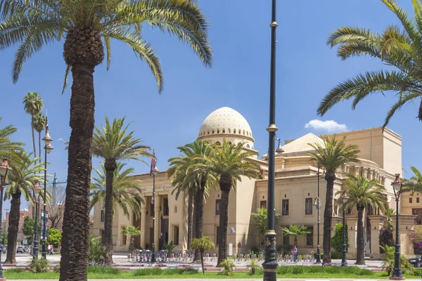 Marrocos, Marrakech, Royal Theatre Building — Fotografia de Stock