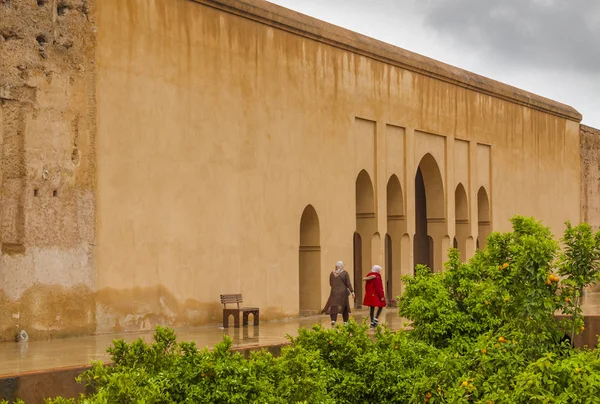 Marrocos, Marraquexe, Palácio El Badi — Fotografia de Stock