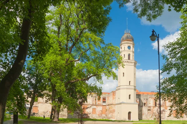 Poland Silesia Strzelce Opolskie Gross Strehlitz Castle Ruins Municipal Park — Stock Photo, Image