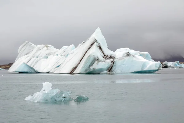 Icebergs Sur Côte Est Islande — Photo