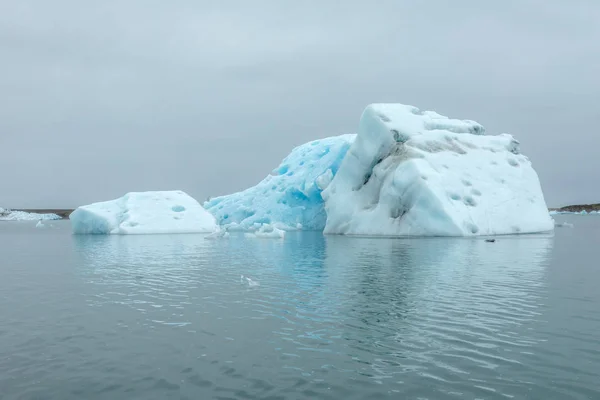 Icebergs Costa Leste Islândia — Fotografia de Stock