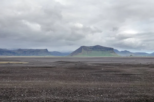 Existem Muitas Montanhas Vales Islândia — Fotografia de Stock