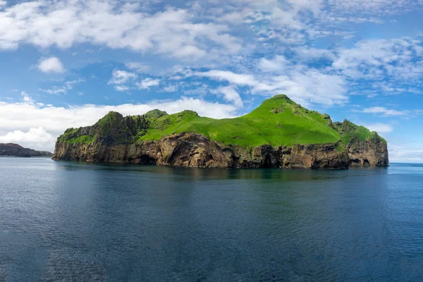 Heimaey Den Största Västmannaöarna Westman Skärgården Lite Väster Islands Södra — Stockfoto