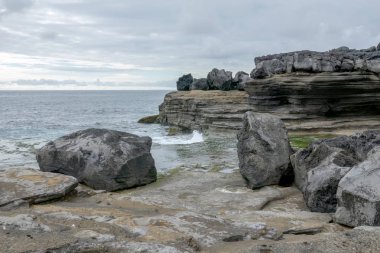 Heimaey en büyük Westmann Adaları, Westmann adalar biraz Icelands güney batısında yolgösterendir
