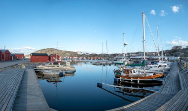 Styrso adası konuk limanı