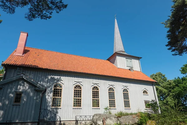 Saro Church Kkungsbacka Municipality Sweden — Stock Photo, Image