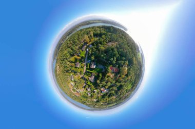 Asker Adası hava sahası panoraması