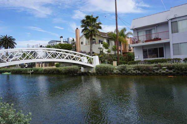 Santa Monica'daki küçük Venedik kanalları