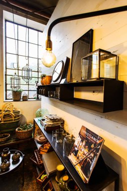 Kopenhag, Danimarka - 01 Mayıs 2018: Freetown Christiania, anarşist komün ve kısmen özerk kasıtlı topluluk, 1971 ilan etti