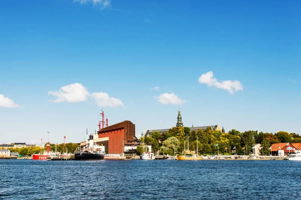 Stockholm Sweden September 2017 View Djurgarden Game Park Vasa Museum — Stock Photo, Image