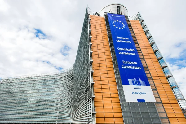 Edificio Berlaymont sede della Commissione europea — Foto Stock