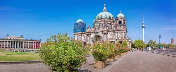 Vista Panorâmica Para Catedral Berlim — Fotografia de Stock